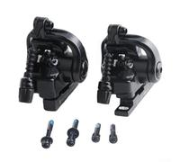 Eawfgtuw Bici da strada Meccanico Freno A Disco Pinza Flat Mount Doppio Lato Trasmissione Sincrona Costruzione In Acciaio Leggero 224g Anteriore 217g Posteriore