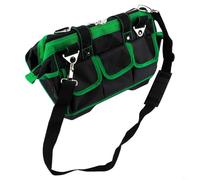 Eawfgtuw Borsa organizer per attrezzi 36 x 24 x 28 cm, 40 x 24 x 30 cm, 48 x 28 x 36 cm, in tela resistente, con base rinforzata e hardware antiruggine per elettricità (16 pollici)