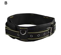 Eawfgtuw Bretelle da cintura per attrezzi per lavori pesanti, gilet regolabile con tasche staccabili, tessuto Oxford 1200D, imbottitura in rete traspirante, per falegname, (B)