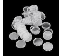 Eawfgtuw Capsule di plastica 22mm di stoccaggio della moneta per la