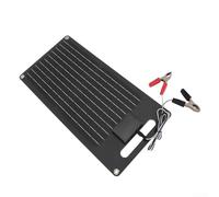 Eawfgtuw Caricatore monocristallino del pannello solare 40W con rivestimento epossidico impermeabile IP65, per campeggio, camper, serra, casa degli animali domestici e uso domestico