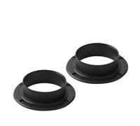 Eawfgtuw Confezione da 2 tappi antipolvere per movimento centrale, cuscinetti BB per asse guarnitura da 24 mm, protezione in plastica per coppa albero medio, nero per accessori telaio bici