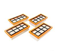 Eawfgtuw Confezione da 4 filtri per aspirapolvere compatibili con AD2 AD3.000 AD3.200 AD3 Premium Fireplace AD4 Premium, alta efficienza, filtro di ricambio per Karcher