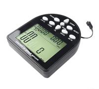 Eawfgtuw Contatore elettronico per fitness con visualizzazione di distanza, tempo, velocità, calorie, per vogatore, display per vogatore, resistenza all'acqua, canottaggio