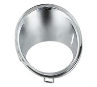 Eawfgtuw Copertura cromata per fendinebbia per paraurti anteriore, per modelli R55 R56 R57 2007 - 2011, versione antica, telaio in ABS decorativo, modello originale 51112753661 51112753662