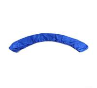 Eawfgtuw Copertura per canoa Oxford 210D, impermeabile, antipolvere, resistente al sole, antipioggia, con elastico per bordo e chiusura sicura per riporre oggetti in mare all'aperto, (blu, 2,6-3 m)