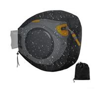 Eawfgtuw Copertura retrattile in tessuto resistente alle intemperie impermeabile antipolvere per avvolgitubo con coulisse accordabile insieme al parabrezza destinato per G