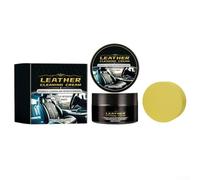 Eawfgtuw Crema per il ripristino dei sedili dell'auto in pelle e plastica, olio multifunzionale per la cura degli interni del cruscotto, paraurti, maniglie delle portiere e specchi, lucentezza