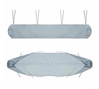 Eawfgtuw Custodia protettiva per tenda manuale, in tessuto Oxford, protezione dalle intemperie, antipolvere, impermeabile, per tende da giardino retrattili (3,5 m, grigio)