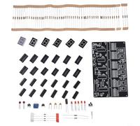 Eawfgtuw DC 4.5V a 5.5V 6-Bit Digital Circuit Clock Kit per saldatura fai da te, insegnamento di elettronica e hands-on training (parti)