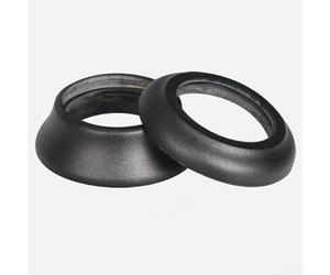 Eawfgtuw Distanziale in fibra di carbonio per sterzo forcella da 28,6 mm, rondelle coniche per regolazione dello stelo della bici, finitura lucida o opaca, accessorio per ciclismo (opaco) (8 mm)
