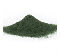 Eawfgtuw Erba statica giallo-verde artificiale di nylon della polvere 5mm 30g dell'erba per la decorazione di layout del treno della scala di HO del paesaggio di diorama ferroviario di paesaggio del