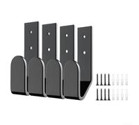 Eawfgtuw Espositore da parete per cintura del campionato di wrestling, supporto in metallo per cinture da titolo di wrestling o boxe, gancio da parete orizzontale con viti per soggiorno