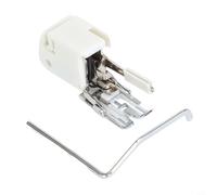 Eawfgtuw Even Feed Piedino con guida trapuntata per macchine da cucire ad attacco basso, compatibile con Janome ed Elna, per elastico