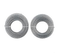 Eawfgtuw Filo per decespugliatore rinforzato con anima da 2,0-3,0 mm per decespugliatori KOTARBAU, confezione da 2 bobine di ricambio in nylon da 15 m (30 m totali), compatibile con (15 m x 3,0 mm x 2