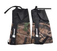 Eawfgtuw Ghette a serpente mimetiche impermeabili per escursionismo e alpinismo, vestibilità 3D con chiusura, tessuto Oxford + fodera in poliestere 210T, set da 2 pezzi