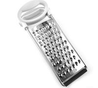 Eawfgtuw Grattugia a doppio lato in acciaio inox per formaggio e verdura, affettatrice per frutta e verdura, multifunzione per cucina, per pulire la lavastoviglie