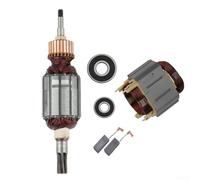 Eawfgtuw Gruppo statore e rotore motore compatibile con HR4001C HR4011C comprese spazzole di carbone e cuscinetti, spazzole e cuscinetti, per HR4010C HR4001C