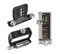 Eawfgtuw Guida per affilatura scalpello, Lama piana Affilatrice per utensili per la lavorazione del legno, Guida per smerigliatrice angolare regolabile, Sistema di affilatura utensile manuale, Guida