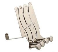 Eawfgtuw Hardware per guida a pavimento per porta scorrevole - Guida inferiore regolabile in acciaio al carbonio con design a doppia ruota, fermaporta e stabilizzatore per porta a pavimento o a parete