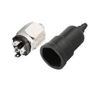 Eawfgtuw Interruttore di controllo della pressione, tipo a membrana, normalmente aperto e chiuso, acciaio inossidabile e gomma, filettatura PT da 1/4" o 1/8" (1/8")