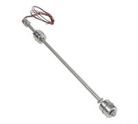 Eawfgtuw Interruttore galleggiante a doppia sfera in acciaio inox, sensore di livello dell'acqua, per laghetti, acquari, serbatoi d'acqua, regolatore di livello liquido, con cavo da 40 cm, sistema di