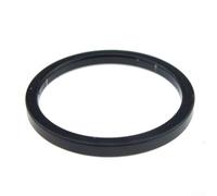 Eawfgtuw Kit di 6 distanziali in alluminio per sterzo forcella da 28,6 mm, kit di spessori neri per regolazione dello stelo della bicicletta, set da 6 pezzi (2/3/10 mm)