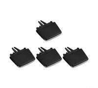 Eawfgtuw Kit di riparazione con clip per presa d'aria anteriore A/C, 4 pezzi, per serie 3 E90 E91 E92 2005-2012, fermi interni in plastica nera