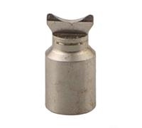 Eawfgtuw Kit di riparazione in metallo per albero e perno a mezza luna per mulinello da pesca a goccia d'acqua Daiwa PR100 PR100L, parti di ricambio argento per manutenzione dell'asse della bobina