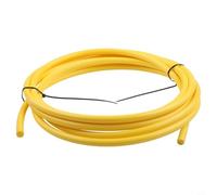 Eawfgtuw Kit di strumenti per piegatubi in rame per aria condizionata in plastica PE per refrigerazione e HVAC, striscia di piegatura integrata per 1/4", 3/8", 1/2" (giallo)