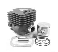 Eawfgtuw Kit pistone cilindro da 50 mm per motoseghe 372 372XP 371 371XP 365 365 SPECIAL 375K, compatibile con OEM 503939372 503961501 include pistone