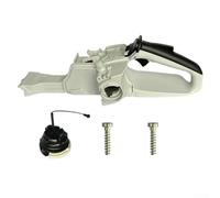 Eawfgtuw Kit serbatoio carburante con maniglia posteriore per motoseghe MS291 MS271 MS261 - Set di ricambio da 8 pezzi con tappo, tubo, filtro, molla, tappo filettato e viti (set 2)