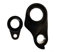 Eawfgtuw Lega di alluminio per deragliatore posteriore bici Extender per Marin DSX per sostituzione Dropout, per gancio ingranaggio lavorato CNC nero, 30 g accessori per parti di ciclismo