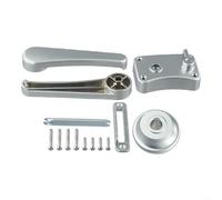 Eawfgtuw Lega Yacht Bagno Serratura Maniglia Maniglia Meccanismo Interno Fermo Set per Barche Caravan Cromato Porta Interna Sicurezza per Spazi Personali Hardware Porta Compatta