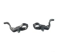 Eawfgtuw Leve del freno ausiliarie per mountain bike e bici da strada H (lebars 22,2 mm 31,8 mm in lega di alluminio, ergonomiche, montaggio superiore, barra freno H (les set (22,2 mm)