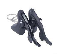 Eawfgtuw LTWOO - Kit leva del cambio per bici da strada, compatibile con R2, R3, R5, R7, in lega di alluminio, costruzione ABS, sinistra e destra, H (set cambio per ciclismo (R2)