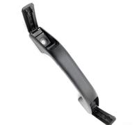 Eawfgtuw Maniglia per porta in plastica nera da 175 mm con copertura del foro per camper, rimorchi, roulotte o camper, ricambio esterno (1 pezzo)