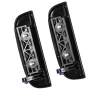 Eawfgtuw Maniglie per porte esterne per Suzuki Alto Apv Carry 2009 2013 Coppia Anteriore Maniglie Nere, Plastica, SX & RH