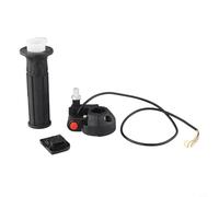 Eawfgtuw Manopola acceleratore in gomma da 7/8 pollici e interruttore di uccisione per mini 47 cc 49 cc per moto, ATV Quad per bici, montaggio di controllo del manubrio a gas con pulsante di arresto