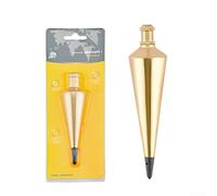 Eawfgtuw Martello da appendere in ottone 45 #, resistente alla ruggine, strumento di misurazione di precisione per falegnameria e muratura (141,7 g)