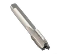 Eawfgtuw Maschio metrico a macchina mancina M10 x 1,25 mm HSS filettatura, accessorio da taglio in acciaio ad alta velocità per la lavorazione dei metalli e uso industriale, lunghezza totale 80 mm