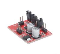 Eawfgtuw MAX9814 - Scheda preamplificatore per microfono elettrete con funzione AGC, DC 3,6 V a 12 V, modulo potenziatore del suono per progetti audio, cuffie Direct Drive 32 Ohm, PCB rosso