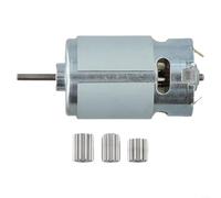 Eawfgtuw Motore elettrico per auto per bambini, RS550, RS390, RS380, RS555, RS570, compatibile con 6 V, 12 V, 24 V, per veicoli elettrici per bambini, motoriduttore a 10 12 denti (555, 24 V, 12000