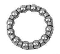 Eawfgtuw Movimento centrale per bicicletta, in acciaio inox, diametro interno 33,5 mm x diametro esterno 45 mm, supporto rotante per cuscinetti a sfera per riparazione ruota asse del ciclo stazionario