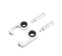 Eawfgtuw Paramani per moto con staffa in plastica PP e alluminio per manubrio da 22 mm e 28 mm, protezione da detriti e vento, per un facile montaggio del supporto