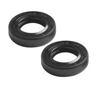 Eawfgtuw Paraolio per carter cambio leva albero 91202-444-023, compatibile con modelli TRX250 TRX350 TRX450 CR60R CR80R CR85R ATC250R, confezione da 2, nero