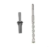Eawfgtuw Per 16-18 mm pietra roccia calcestruzzo Splitter con set di punte da trapano, in acciaio legato al cromo vanadio strumento manuale per spaccare granito, marmo, basalto e (set da 16 mm)