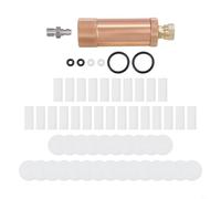 Eawfgtuw per kit separatore acqua olio filtro compressore d'aria ad alta pressione, filettatura M10x1 accessori pompa a mano per trattamento dell'aria compressa e purificazione della respirazione,