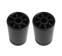 Eawfgtuw Per rulli di copertura per Simplicity Lancer e per tosaerba idro, compatibili con OEM 1668513 e 1668513SM, ponte da 44 pollici, confezione da 2 pezzi di ricambio neri