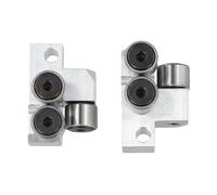 Eawfgtuw Per set di blocchi guida lama anteriore e posteriore 42-28-0211 42-28-0206 per Delta 6232-6 6230 6236 6225 Modelli compatibili con seghe a nastro Deep Cut